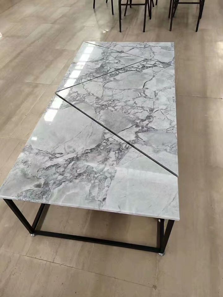 Brazil Arabescato Grey Marble Slab