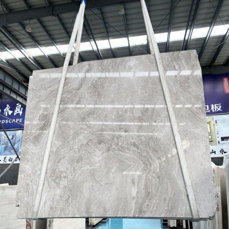 polished wooden slab