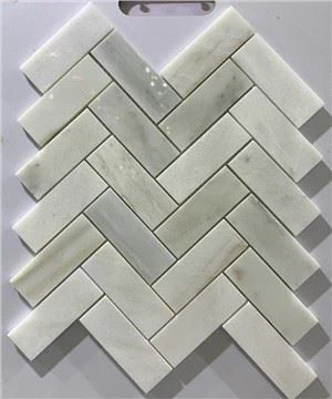 Teils Mosaig Marmor Gwyn Danba