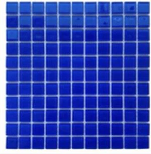 Teils Mosaig Gwydr Sgleiniog