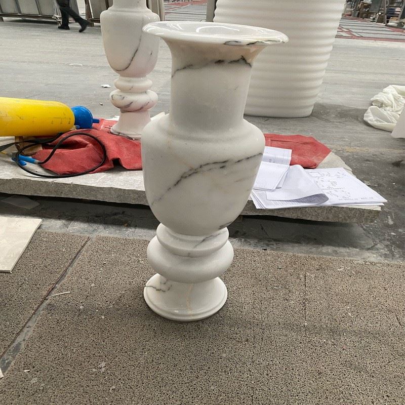 Fragrant Snow Plum Marble Interior Vase suppliers