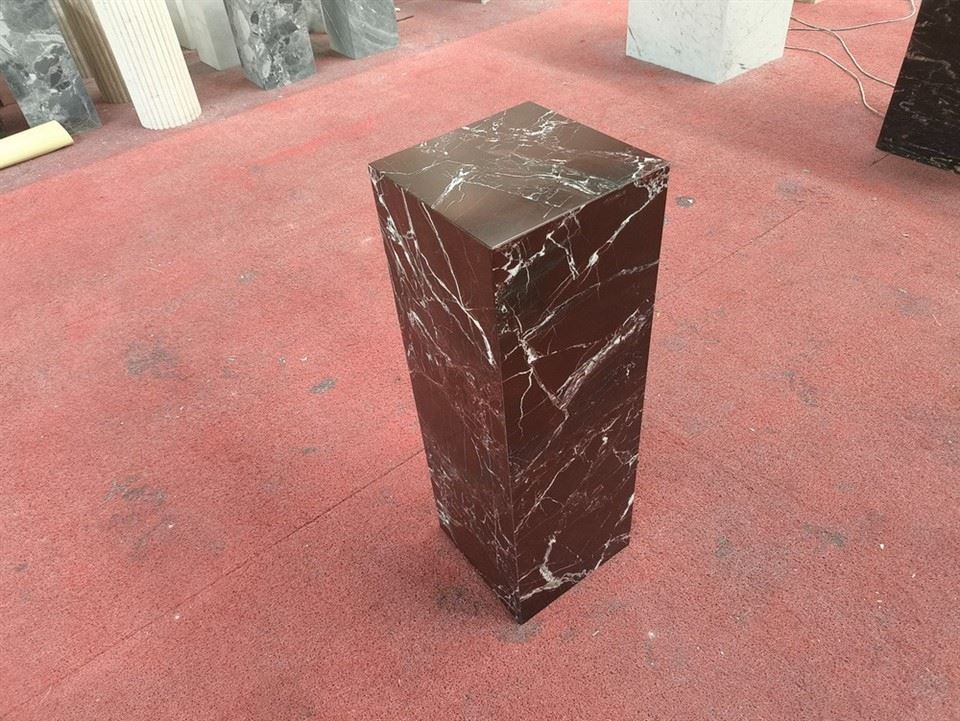 Stondin Pedestal Plinth Marmor Rosa Levanto